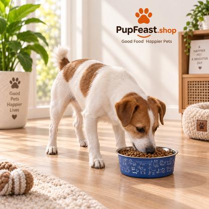 Large Stainless Steel Dog Bowl