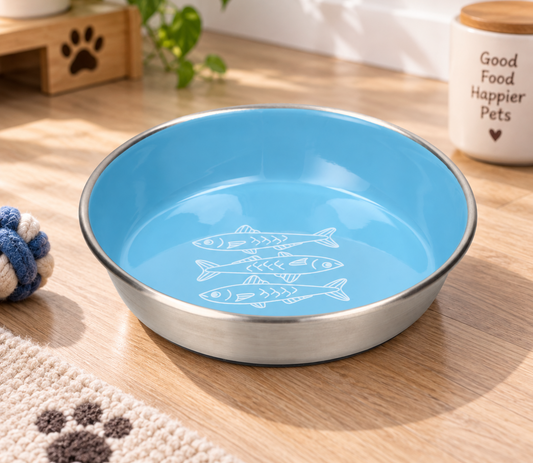 Stainless Steel Cat Food Saucer