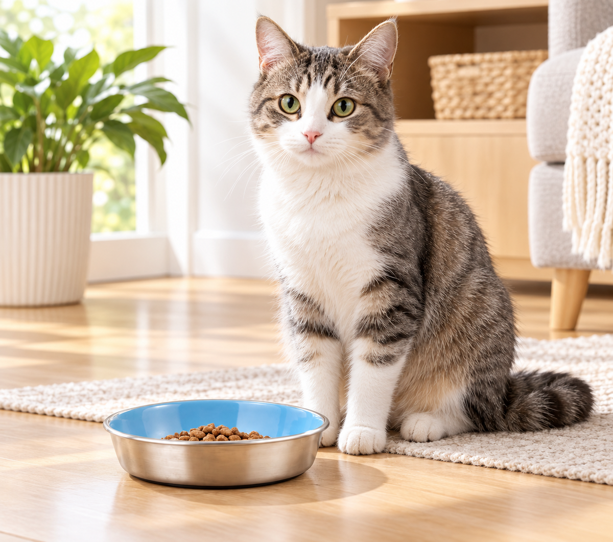 Stainless Steel Cat Food Saucer