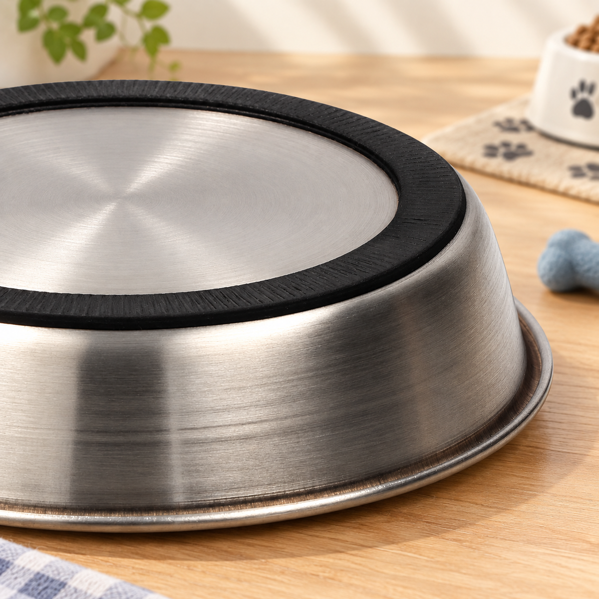Stainless Steel Cat Food Saucer